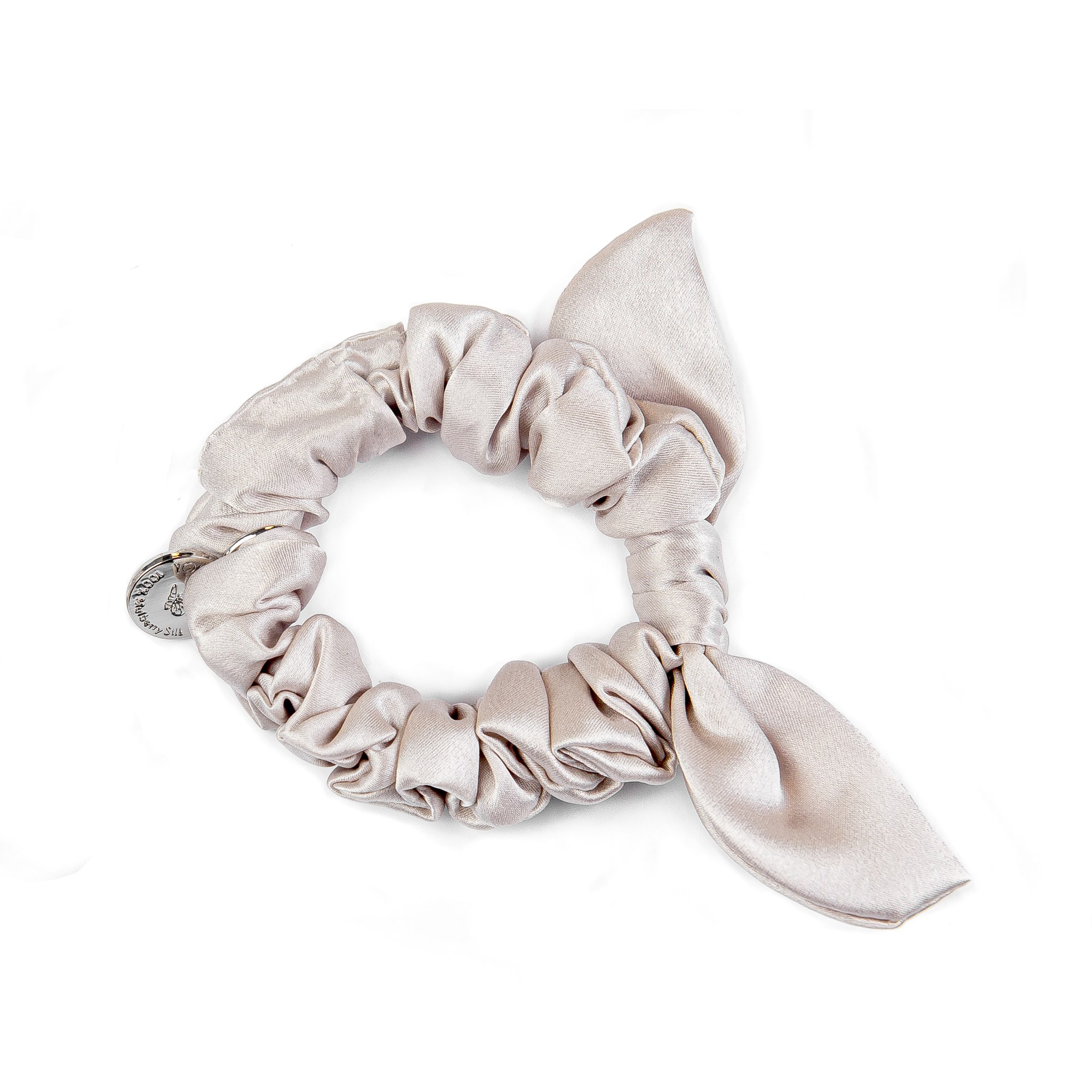 Läs mer om Amelie Soie Secrets de beauté Premium Collection Silk Bow Light Grey
