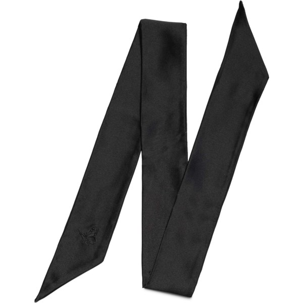 Amelie Soie Secrets de beauté Amelie Soie Secrets de beauté Silk Scarf  Black