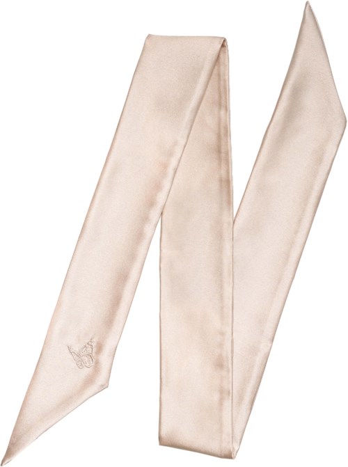 Amelie Soie Secrets de beauté Silk Scarf Nude