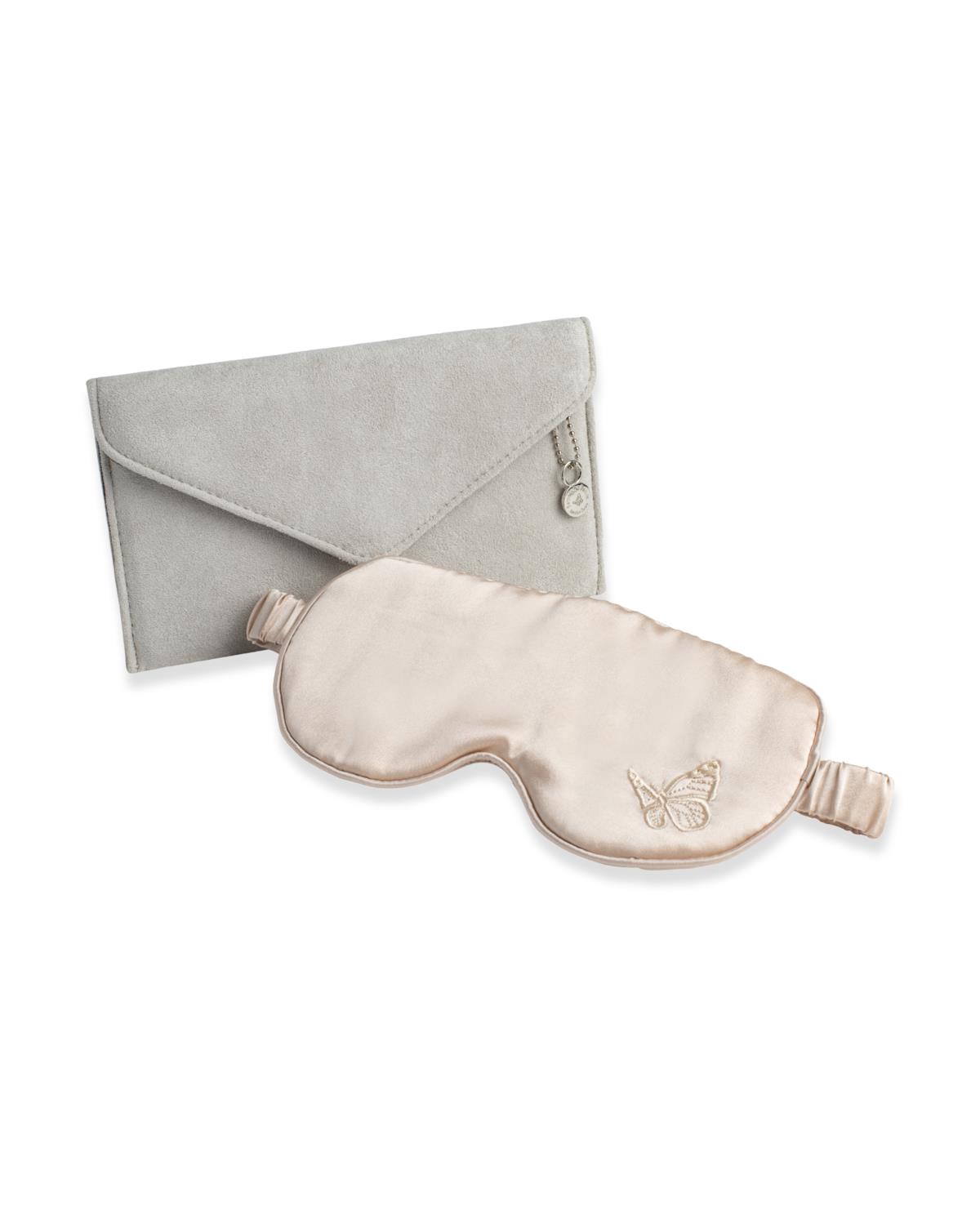 Amelie Soie Secrets de beauté Premium Collection Silk Sleep Mask Nude