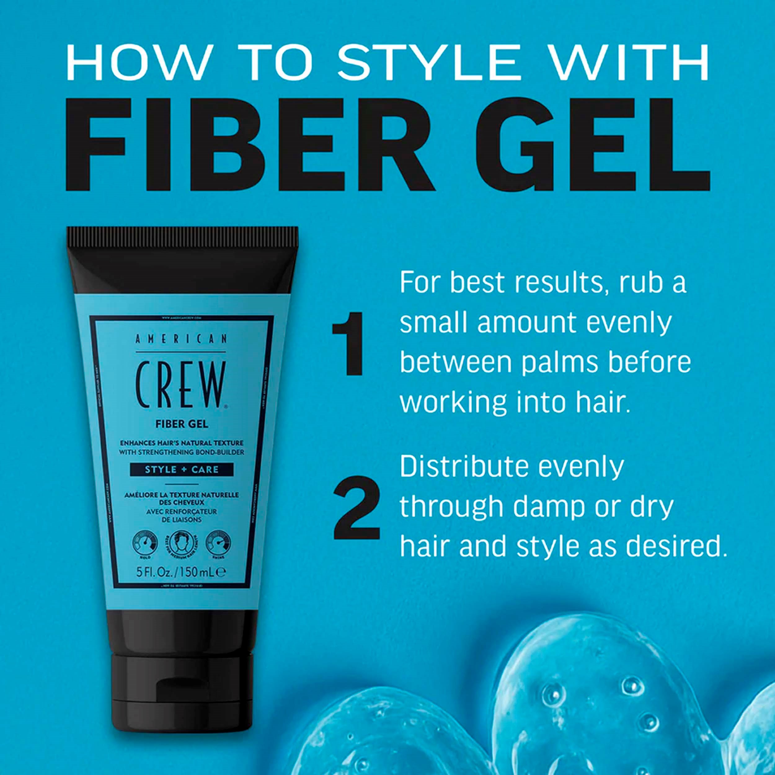 American Crew Fiber Gel (obrázok 3)