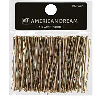 Läs mer om American Dream Hair Grips Pack of 100 Hair Grips Blonde