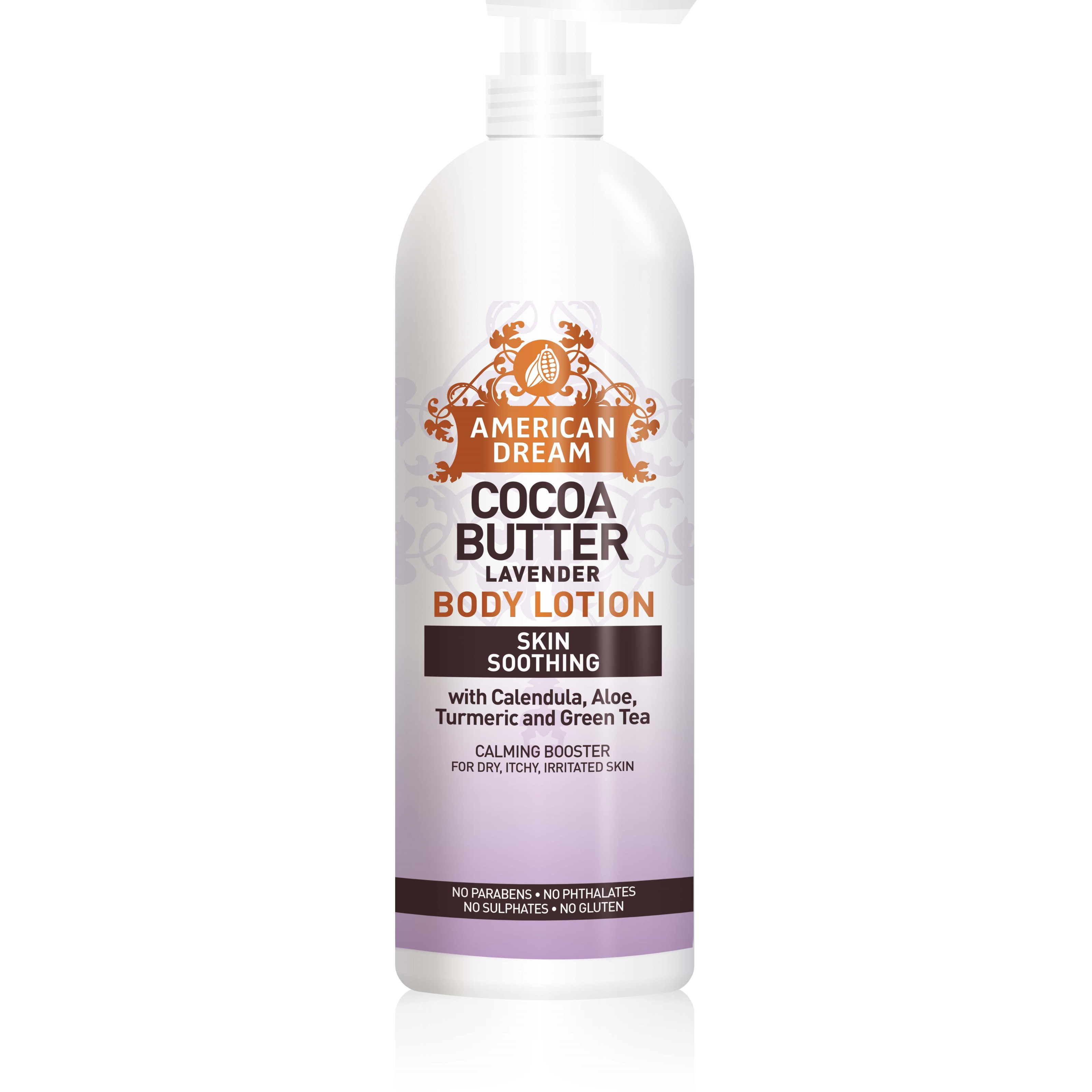 Läs mer om American Dream Lavender Cocoa Butter Body Lotion 750 ml