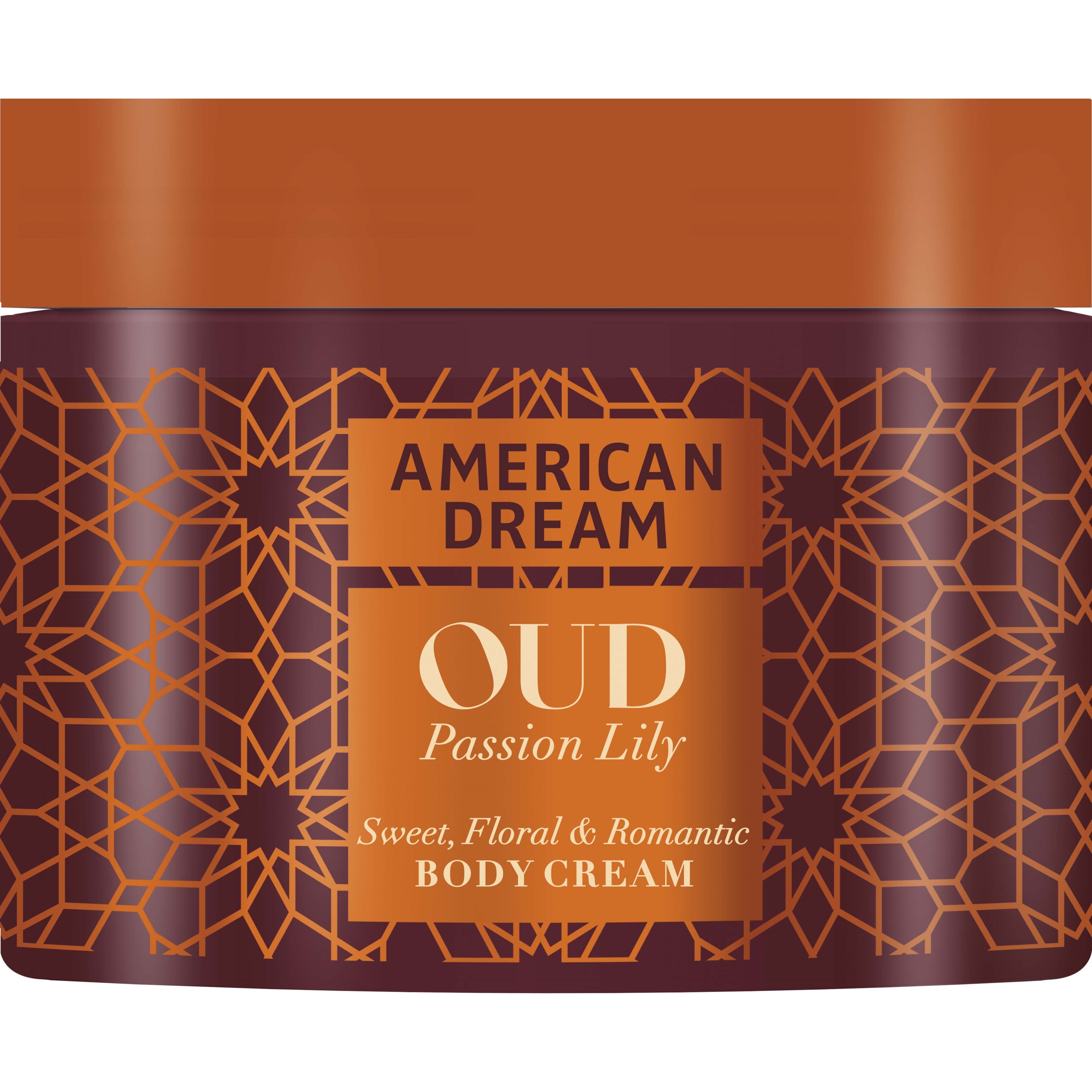 American Dream Oud scented Body Cream - Passion Lily 500 ml