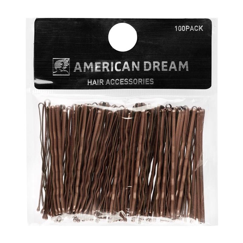 American Dream Wavy Grips Brown 6.5cm