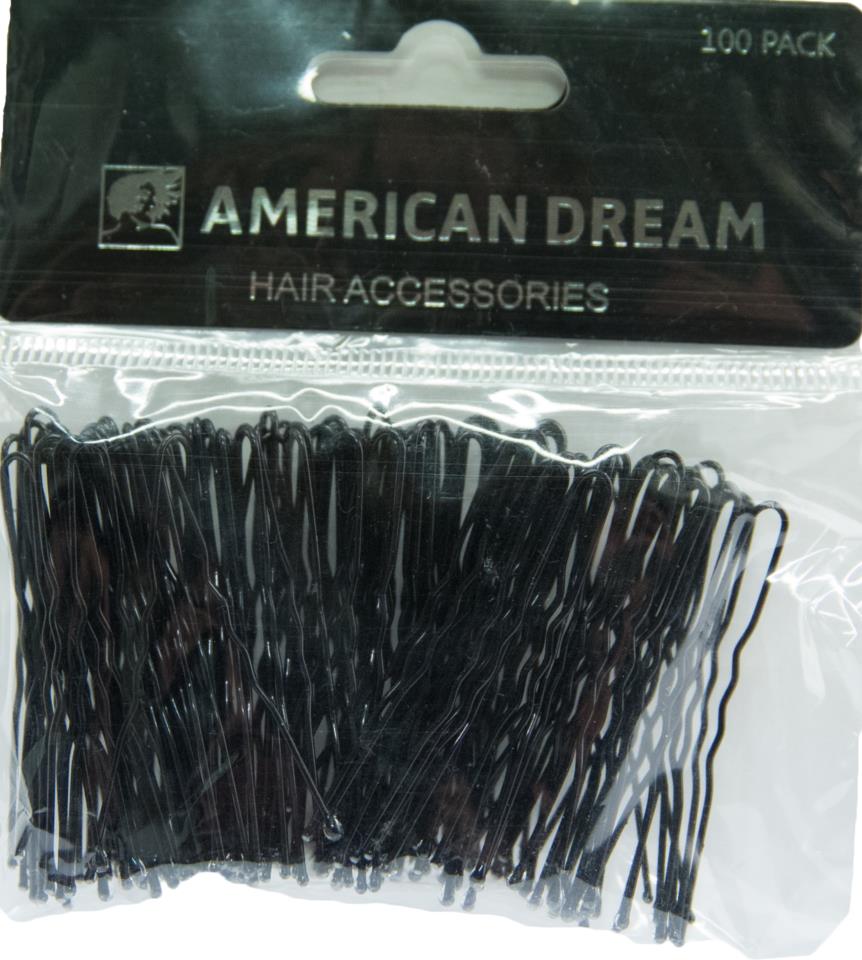 American Dream Wavy Pins Black 5 cm