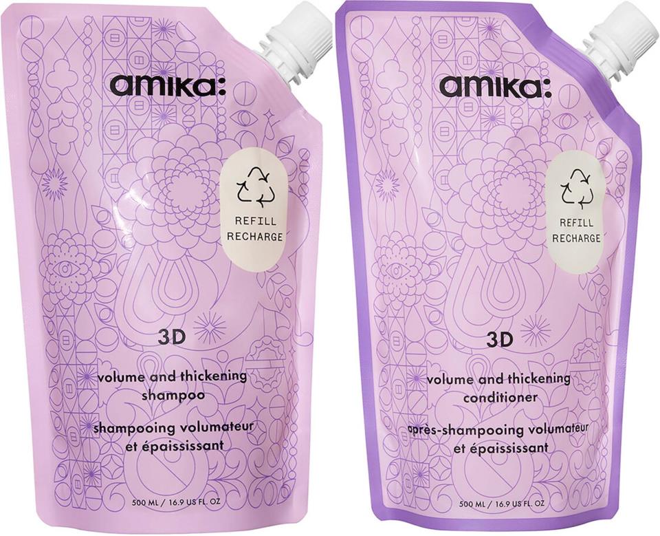 Amika 3D Volume Refill Duo