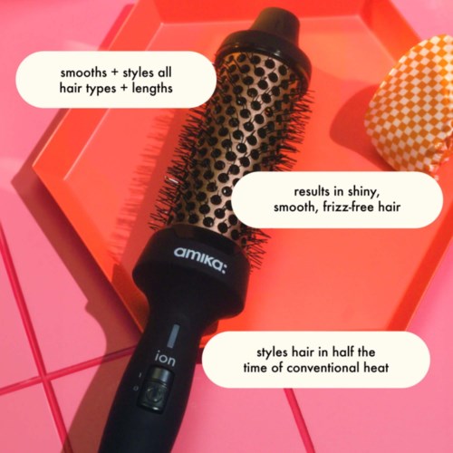 Термощётка Amika Bombshell Blowout Thermal Brush, Rose Gold — фото 3