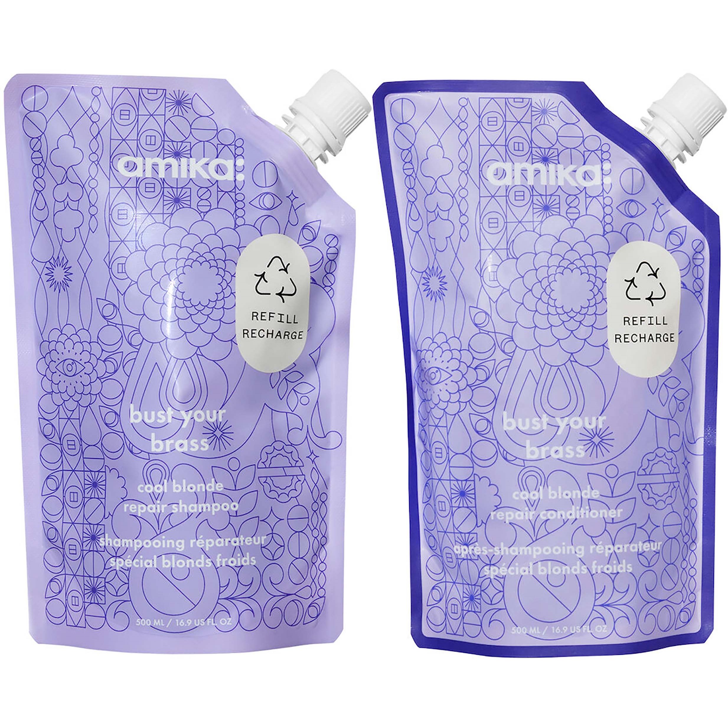 Läs mer om Amika Bust Brass Refill Duo