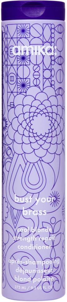 Amika Bust Your Brass Cool Blonde Repair Conditioner 275 ml