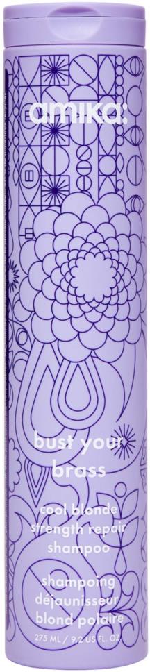 Amika Bust Your Brass Cool Blonde Repair Shampoo 275 ml