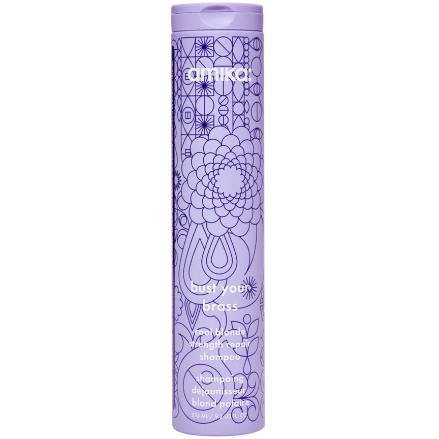 Amika Bust Your Brass Cool Blonde Repair Shampoo 275 ml