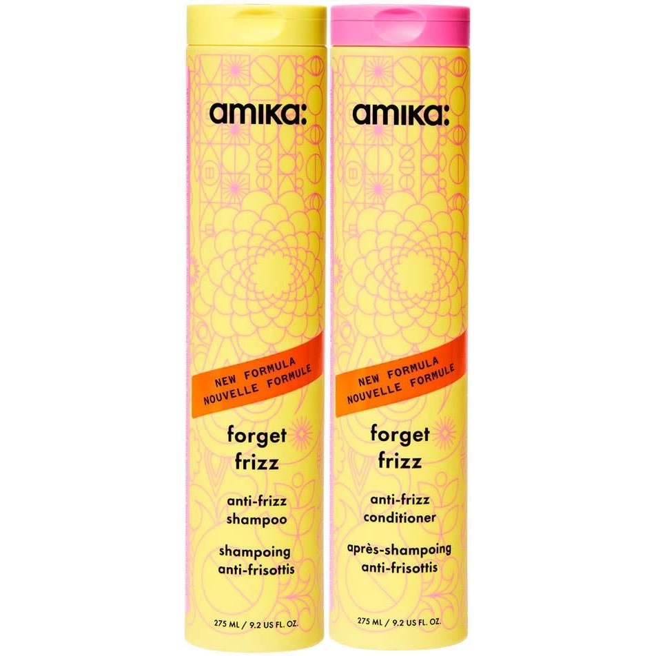 Amika Forget Frizz Anti-Frizz Bundle Shampoo 275 ml & Conditioner