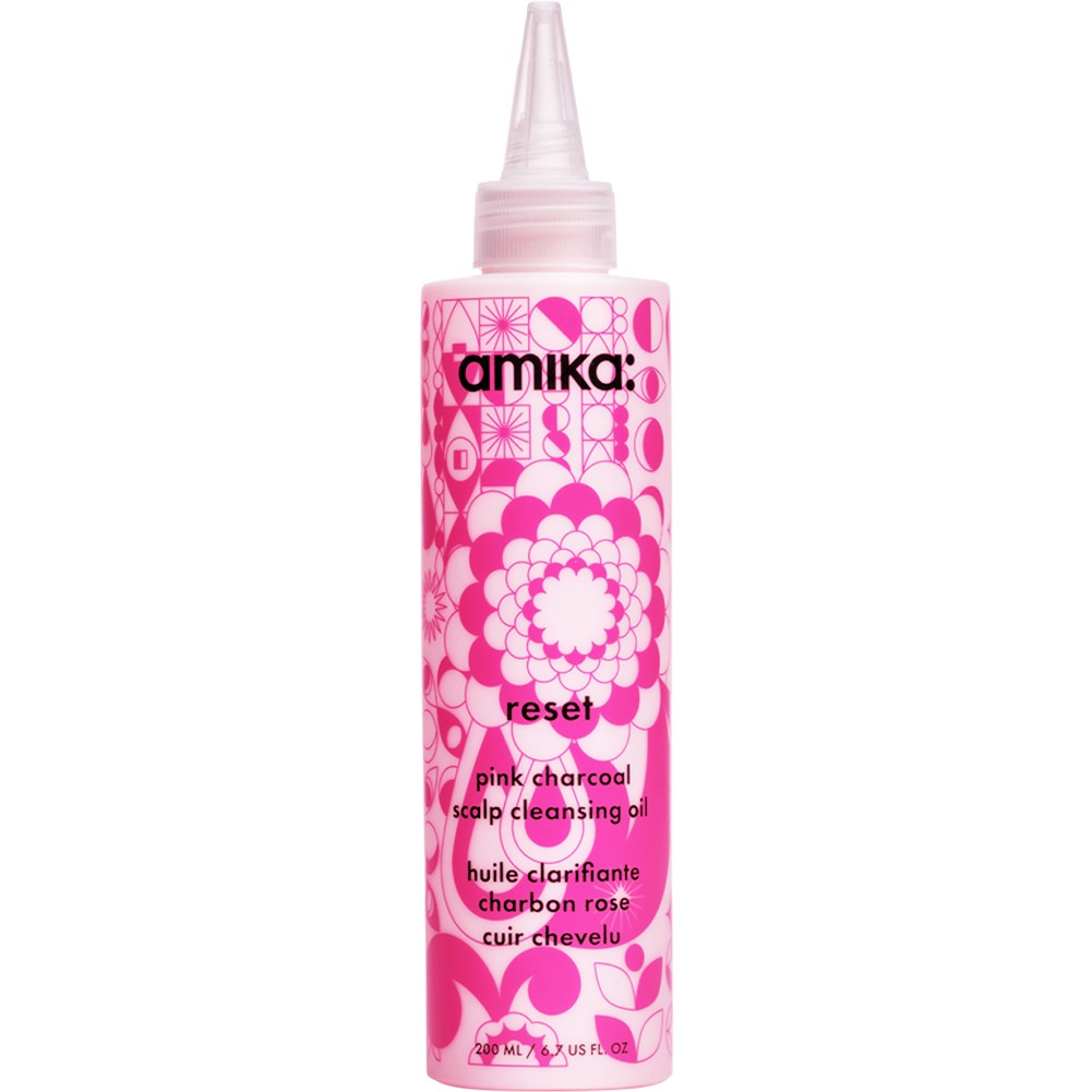 Läs mer om Amika Reset Pink Charcoal Scalp Cleansing Oil 200 ml