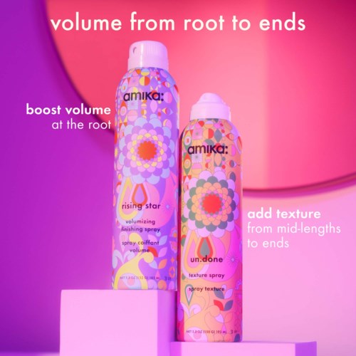 Спрей для объёма Amika Rising Star Volumizing Finishing Spray, для тонких волос, 185 мл — фото 5