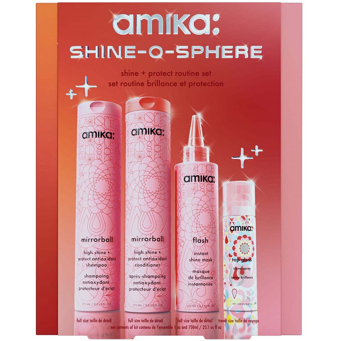 Amika Shine-O-Sphere Shine + Protect Set