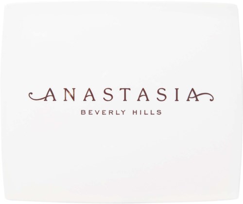 Skønhedsbrandlogo med elegant skrifttype, der siger 'Anastasia Beverly Hills.'