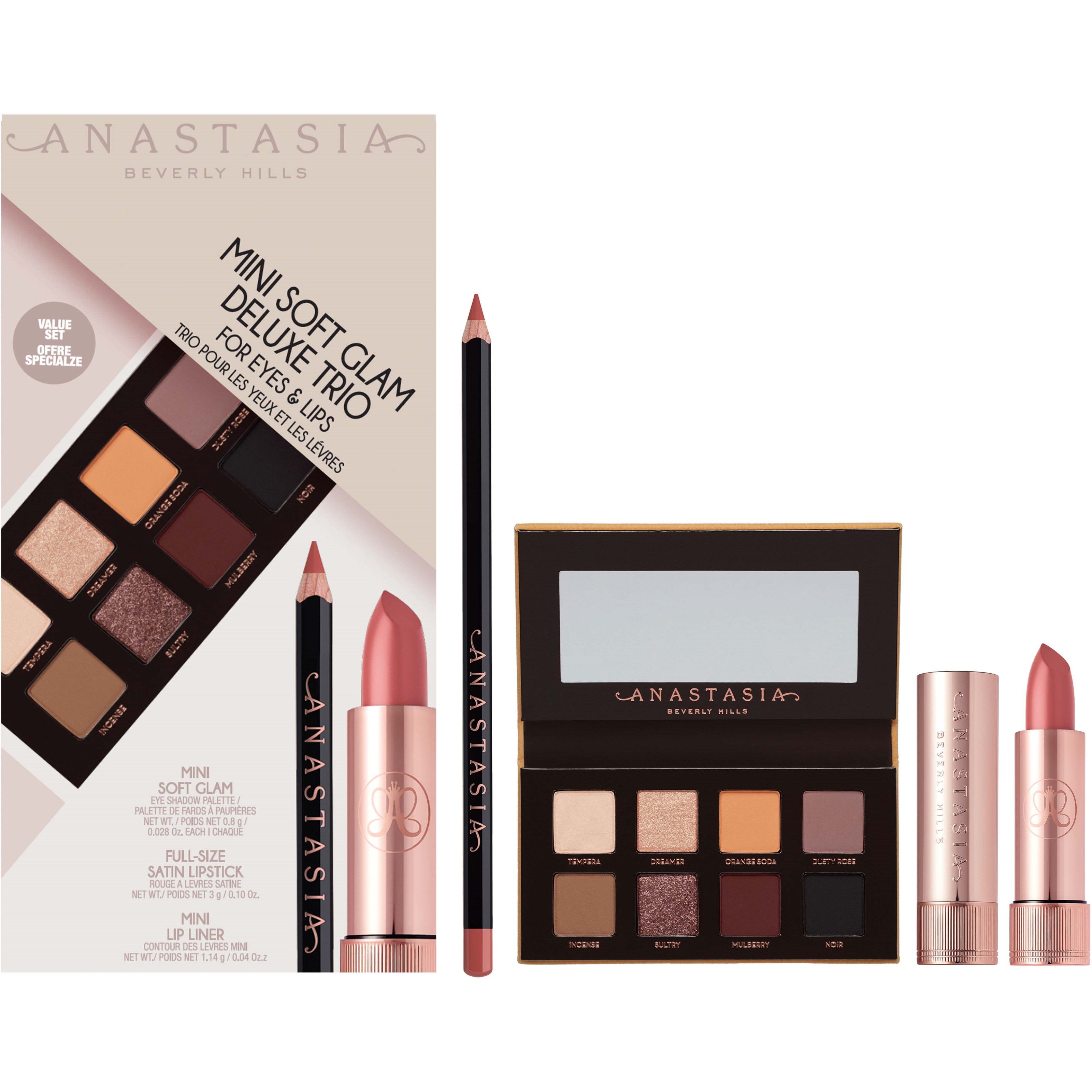 Anastasia Beverly Hills Mini Soft Glam Deluxe Trio