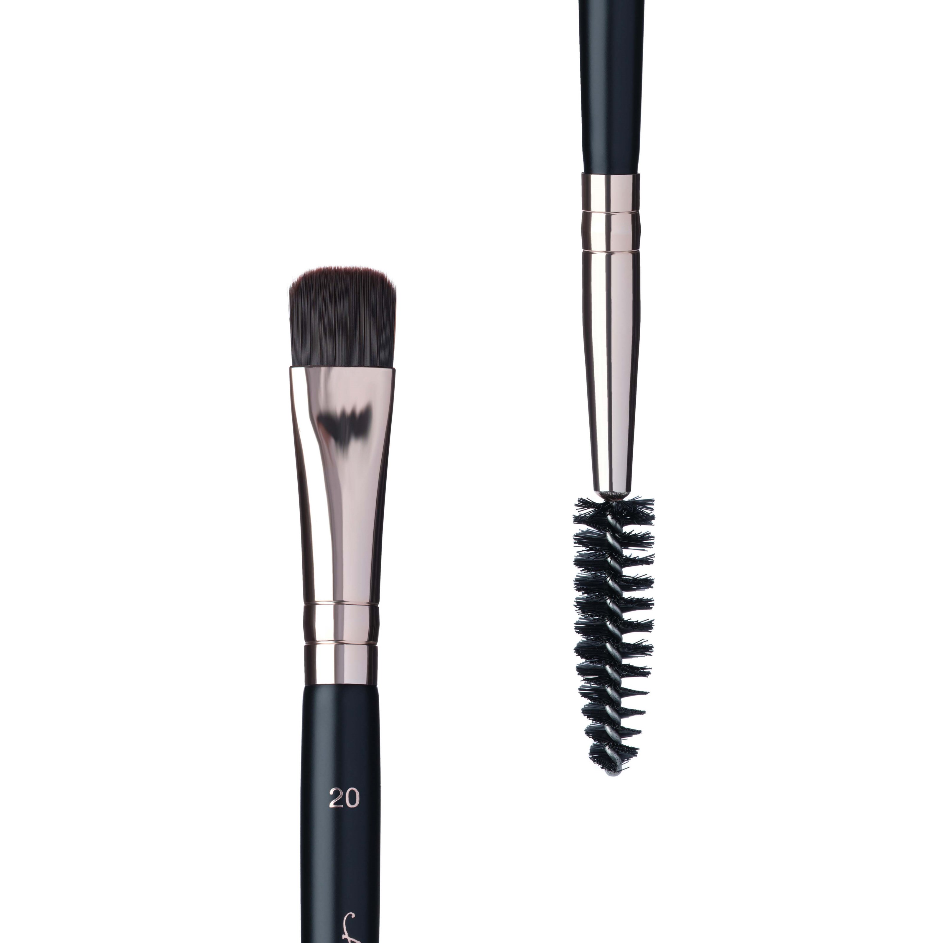 Alternativ bild 1 för Anastasia Beverly Hills Dual Ended Flat Retail Brush - Dame - 1 Piece #20