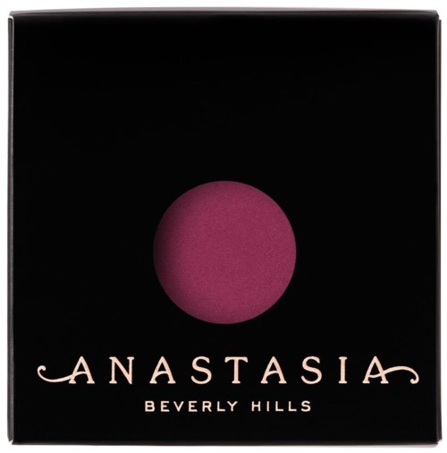Svart låda med en rosa cirkel och orden 'Anastasia Beverly Hills'.