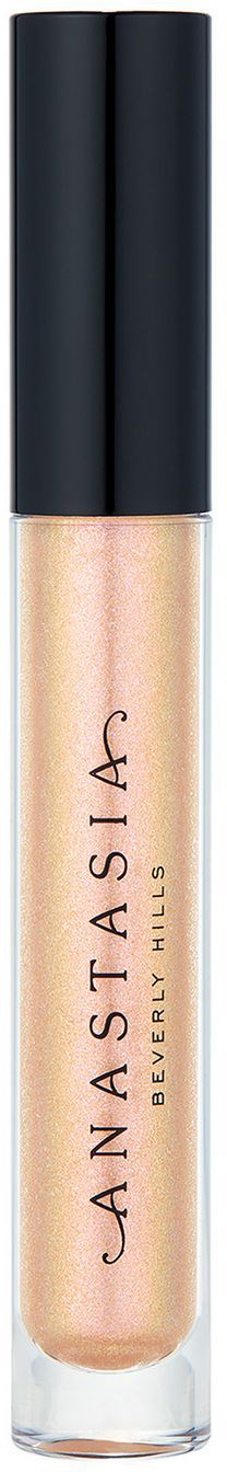 A tube of highlighter with black cap and transparent body, labeled 'Anastasia Beverly Hills'.