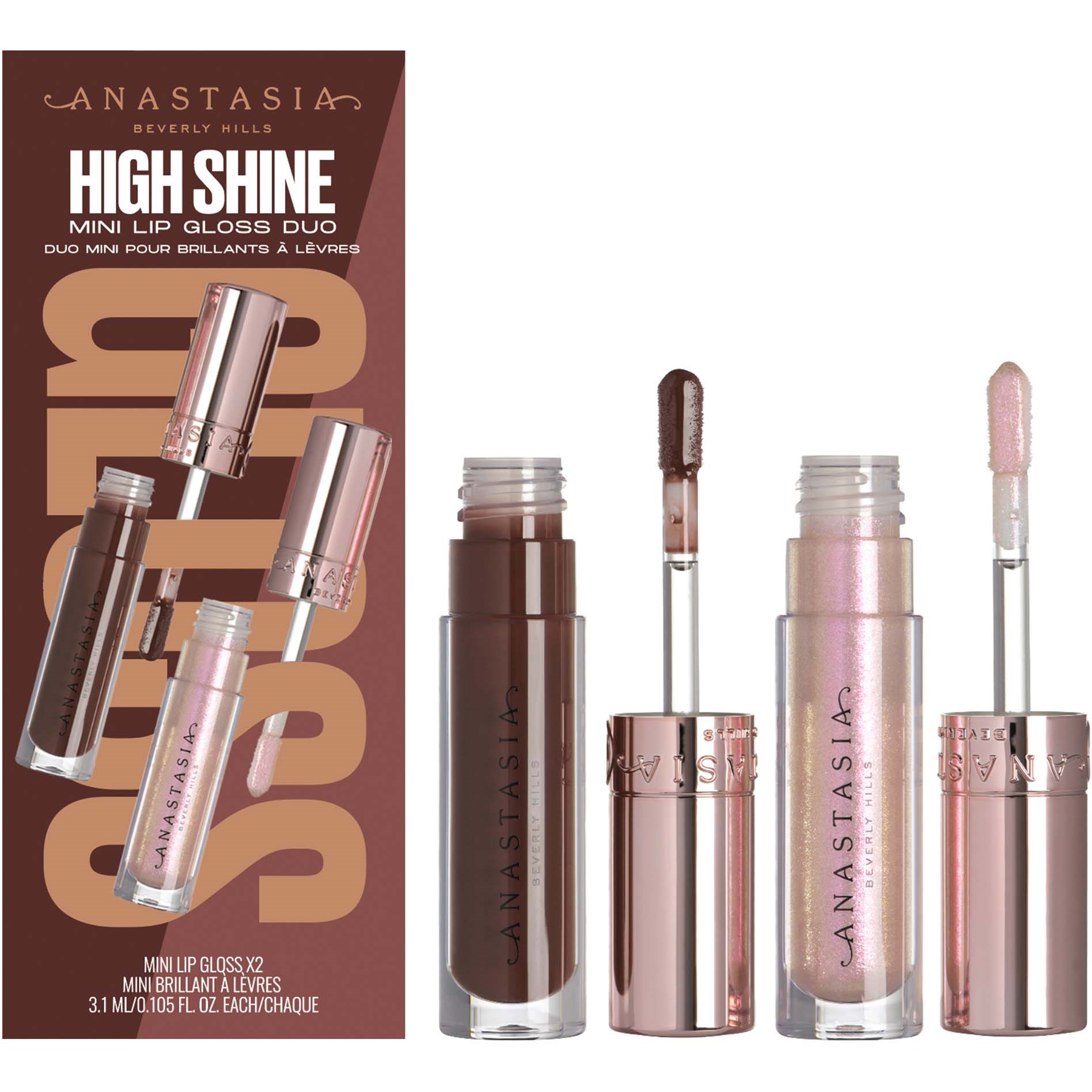 Anastasia Beverly Hills Mini Lip Gloss Duo Aura + Molten