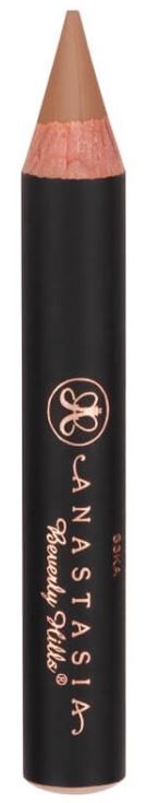 En svart sminkepenn med en rosa spiss og gullskrift, med logo og ordene 'Anastasia Beverly Hills'.