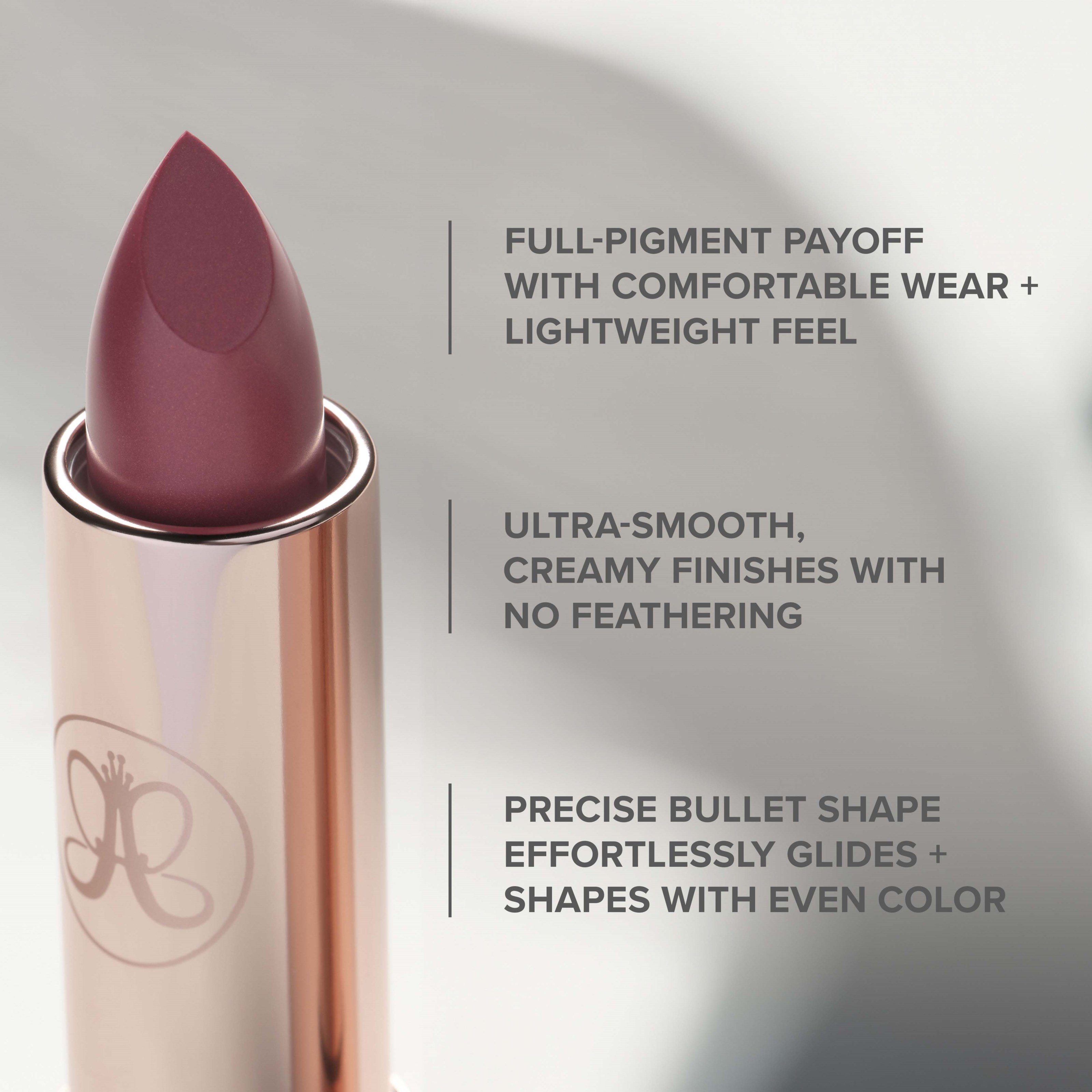 Anastasia Beverly Hills Satin Lipstick Tease - szminka Tease (obrázok 3)