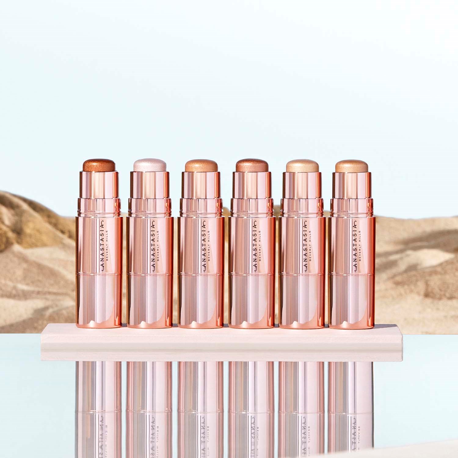 Anastasia Beverly Hills Stick Highlighter - Pink Diamond - rozświetlac (obrázok 5)