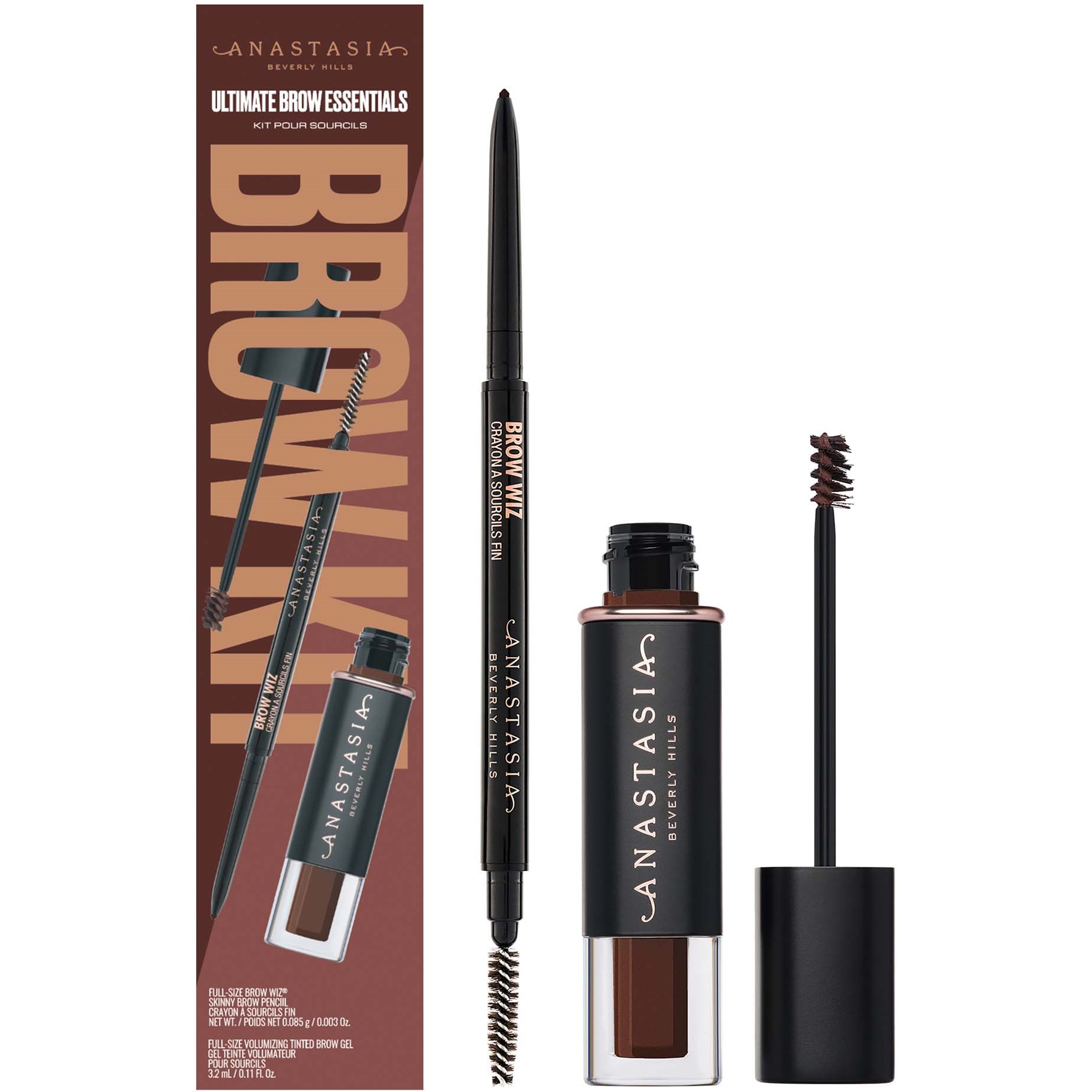 Anastasia Beverly Hills Anastasia Beverly Hills Ultimate Brow Essentials Kit Dark Brown