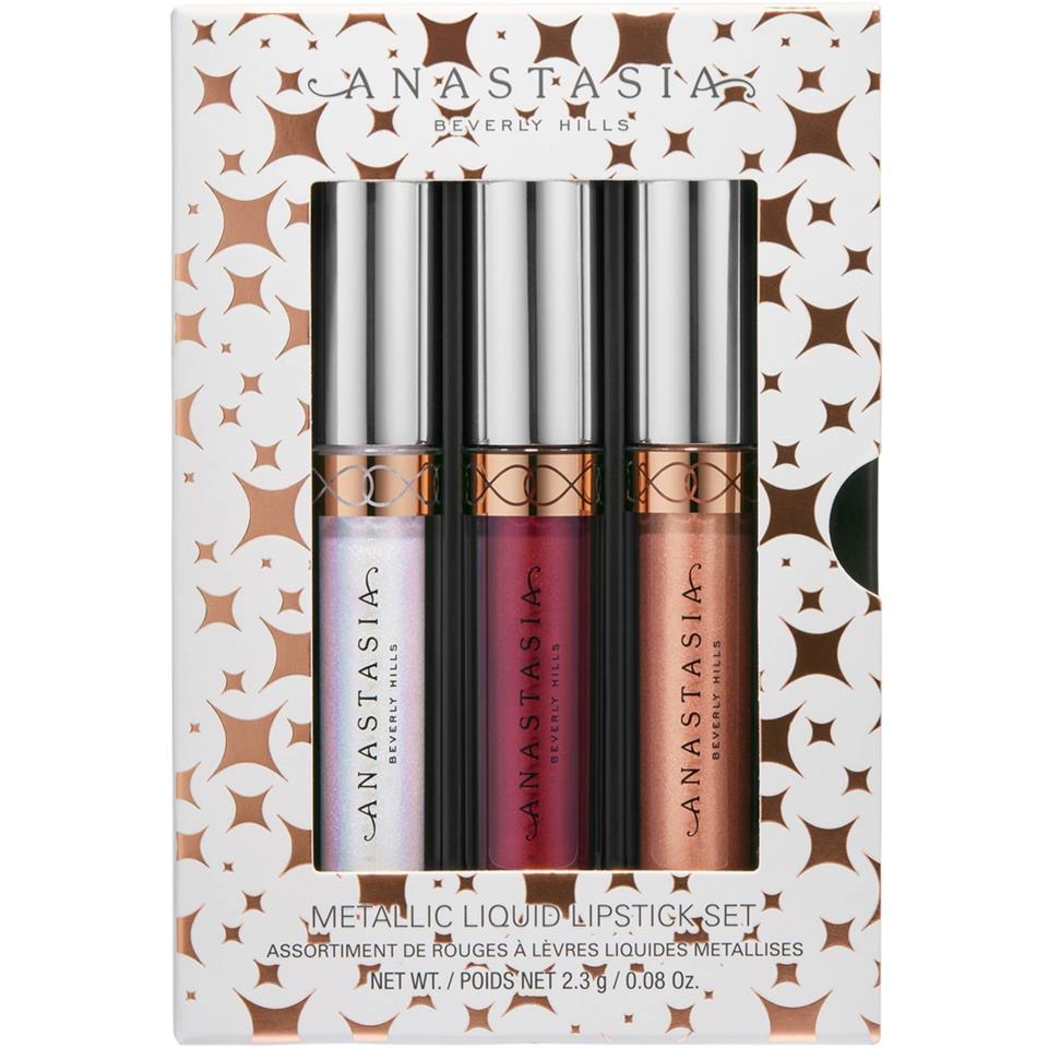 Anastasia Beverly Mini Metallic Liquid Lipstick Set