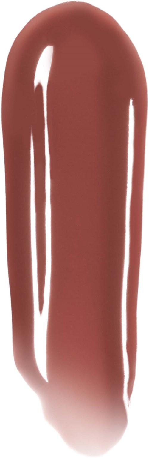 Een lippenstiftmonddstuk in een warme, bruinachtige nude tint.