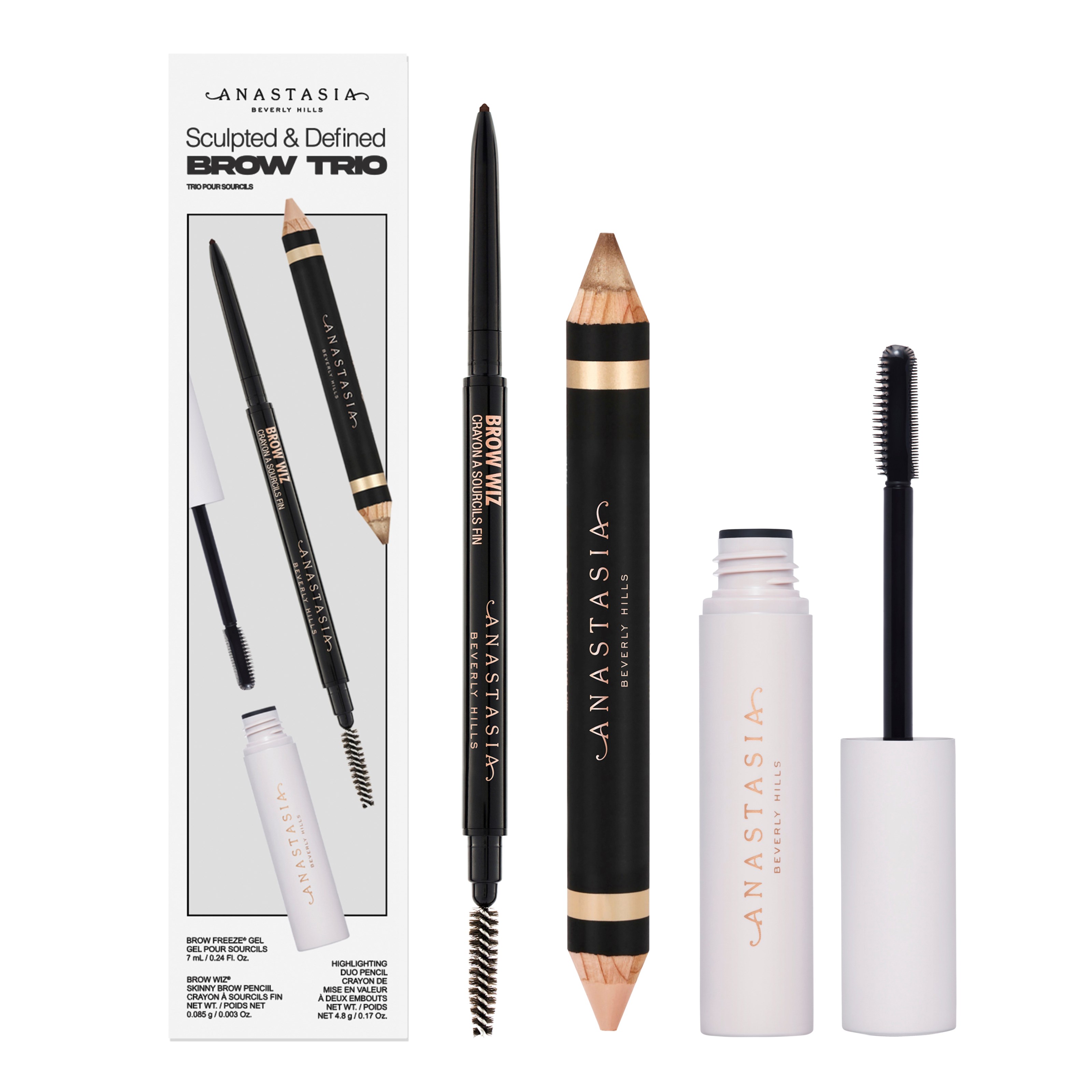 Anastasia Beverly Hills Sculpted & Defined Brow Trio - Medium Brown