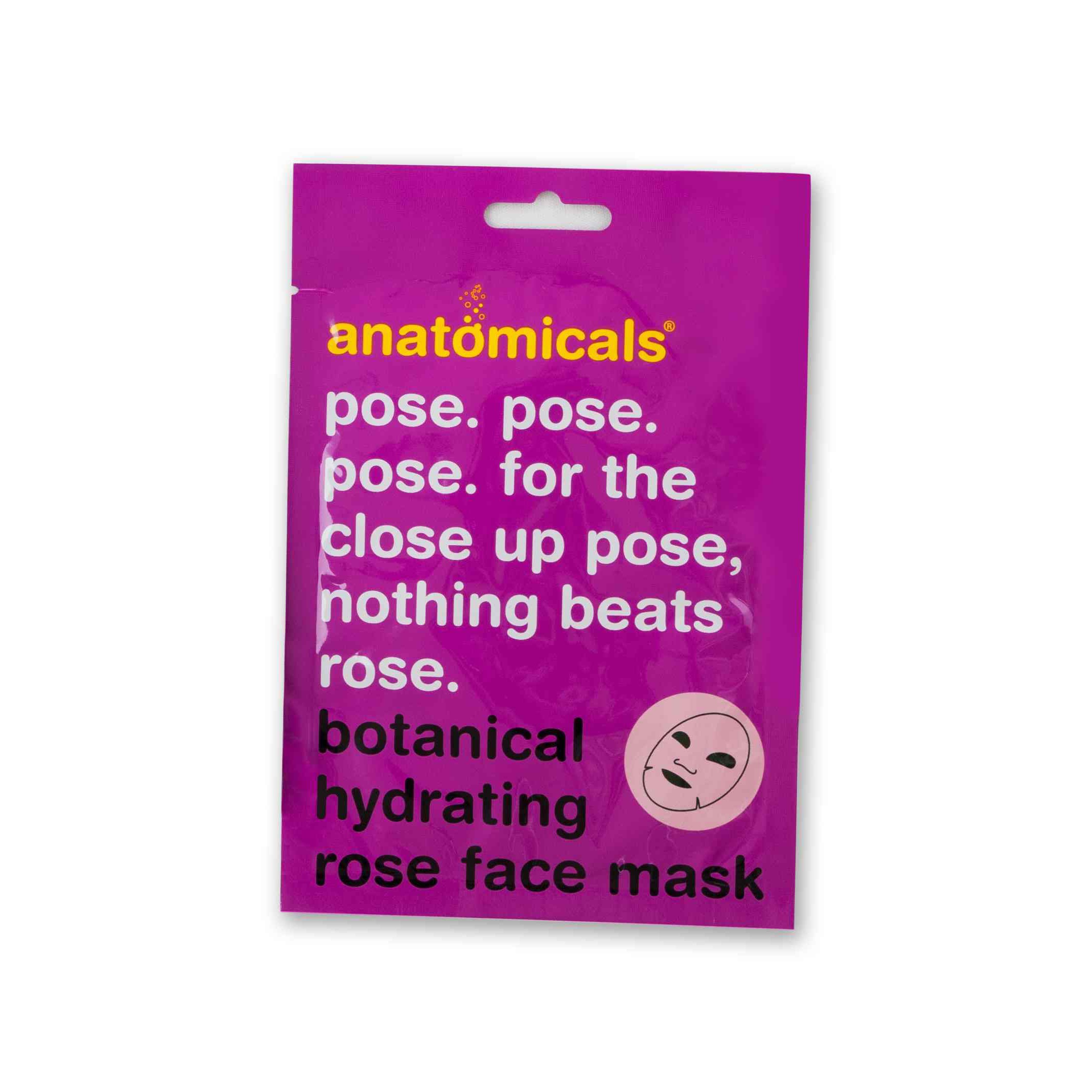 Anatomicals Bot Rose Hydrating Face Mask 300 ml