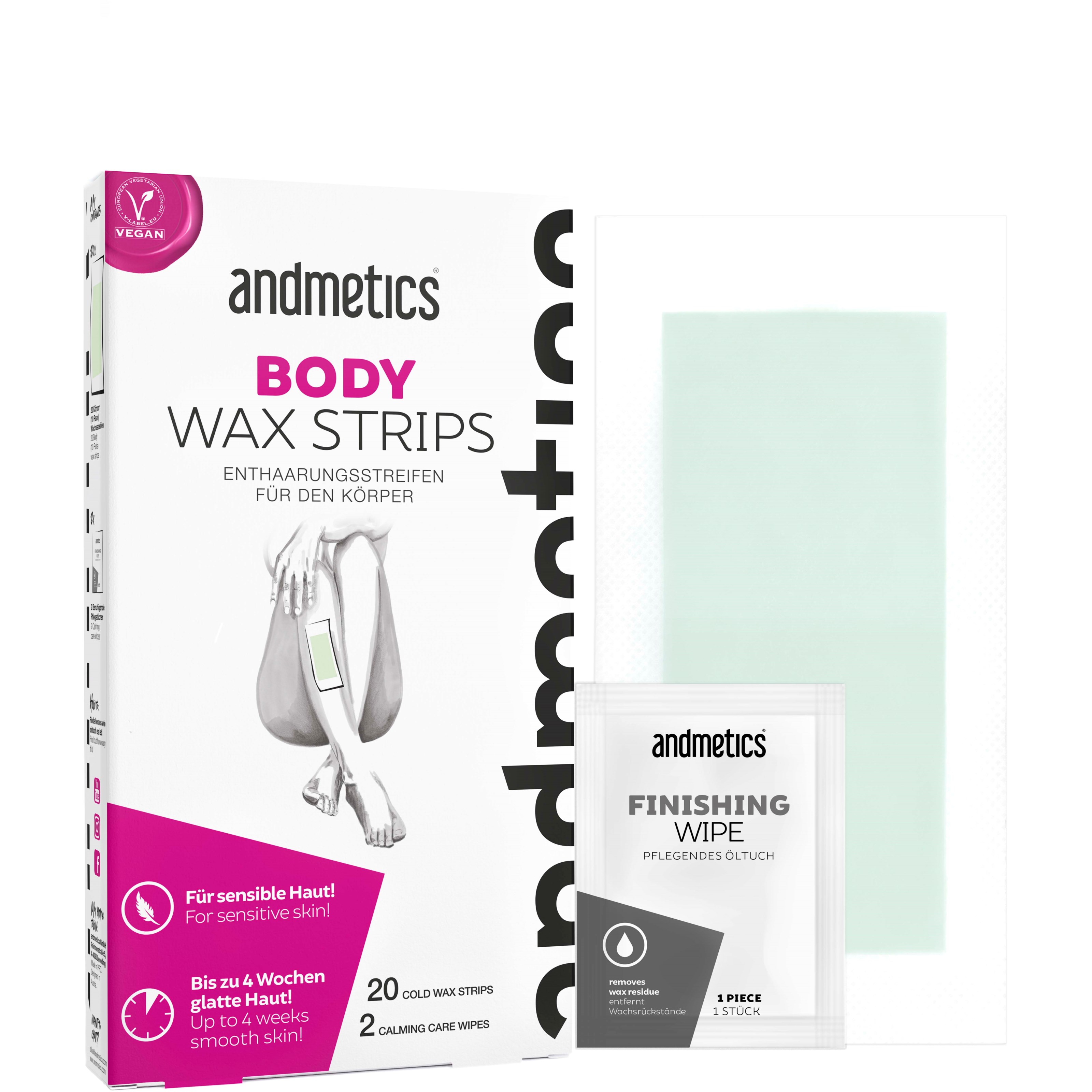 Läs mer om Andmetics Body Wax Strips