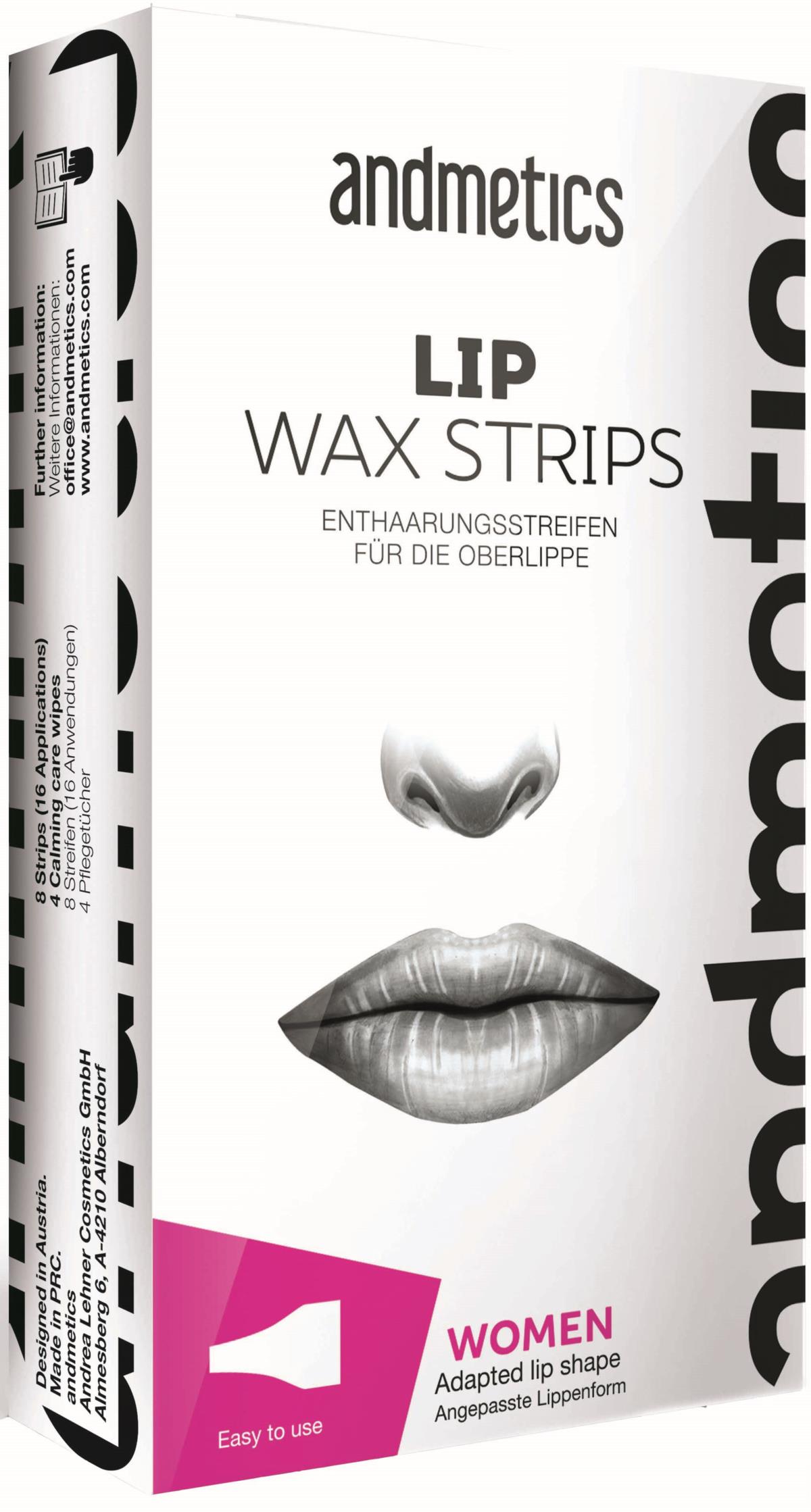 Andmetics Lip Wax Strips