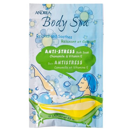 Läs mer om AnDrea Body Spa Anti-Stress Chamomile Bath Soak 14 ml