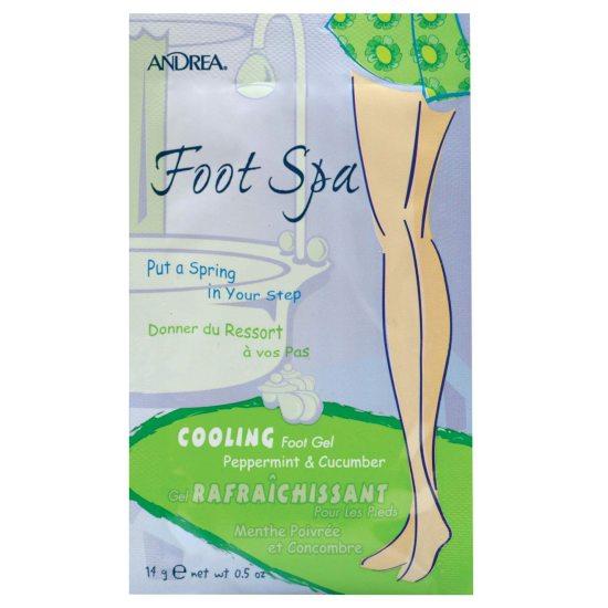 AnDrea Foot Spa Cooling Gel Peppermint & Cucumber