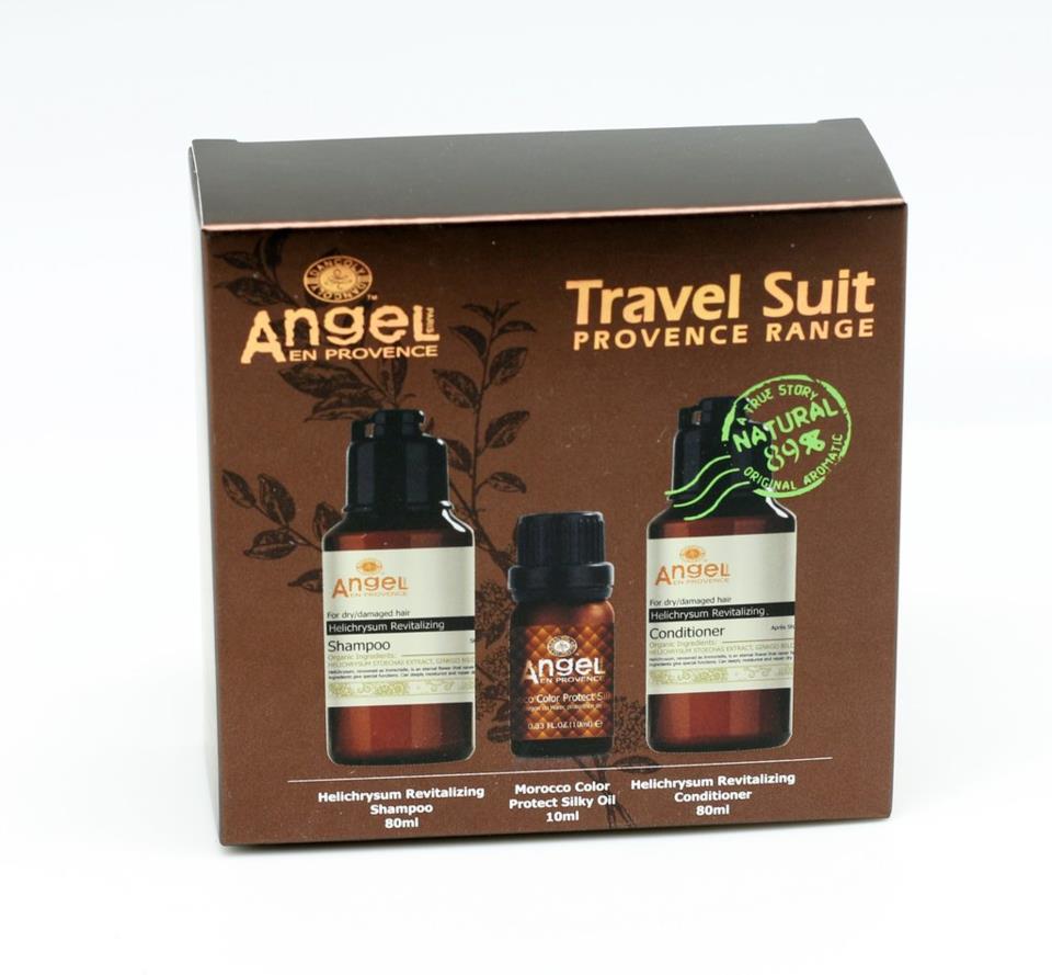 Angel Haircare Helichrysum Travel Trio Pack