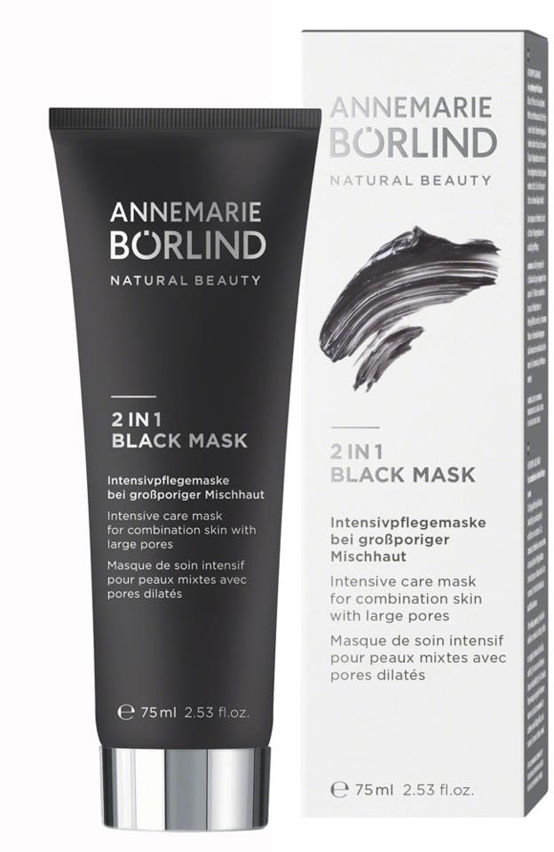 Annemarie Börlind 2 in 1 Black Mask 75ml