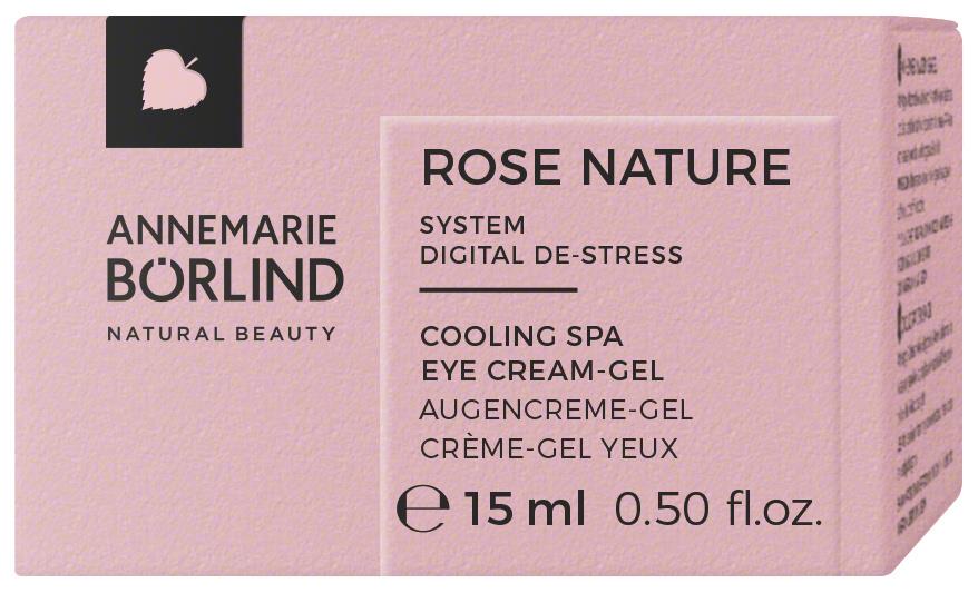 Annemarie Börlind Rose Nature Cooling Spa Eye Cream-Gel 15 ml | lyko.com