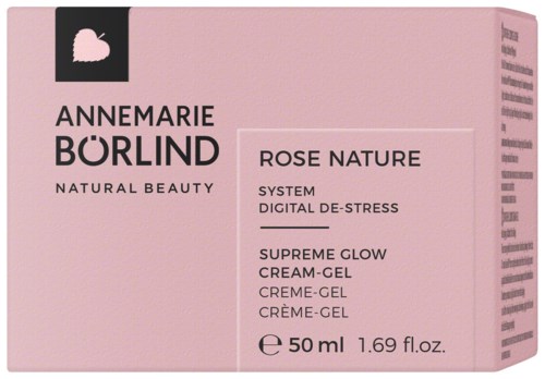 Rosa Verpackung mit schwarz-weißem Text, enthält Logo und Produktdetails, 50 ml Kapazität.