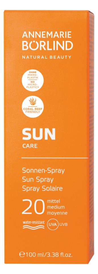 Annemarie Börlind Sun Care Sun Spray Spf 20 100Ml