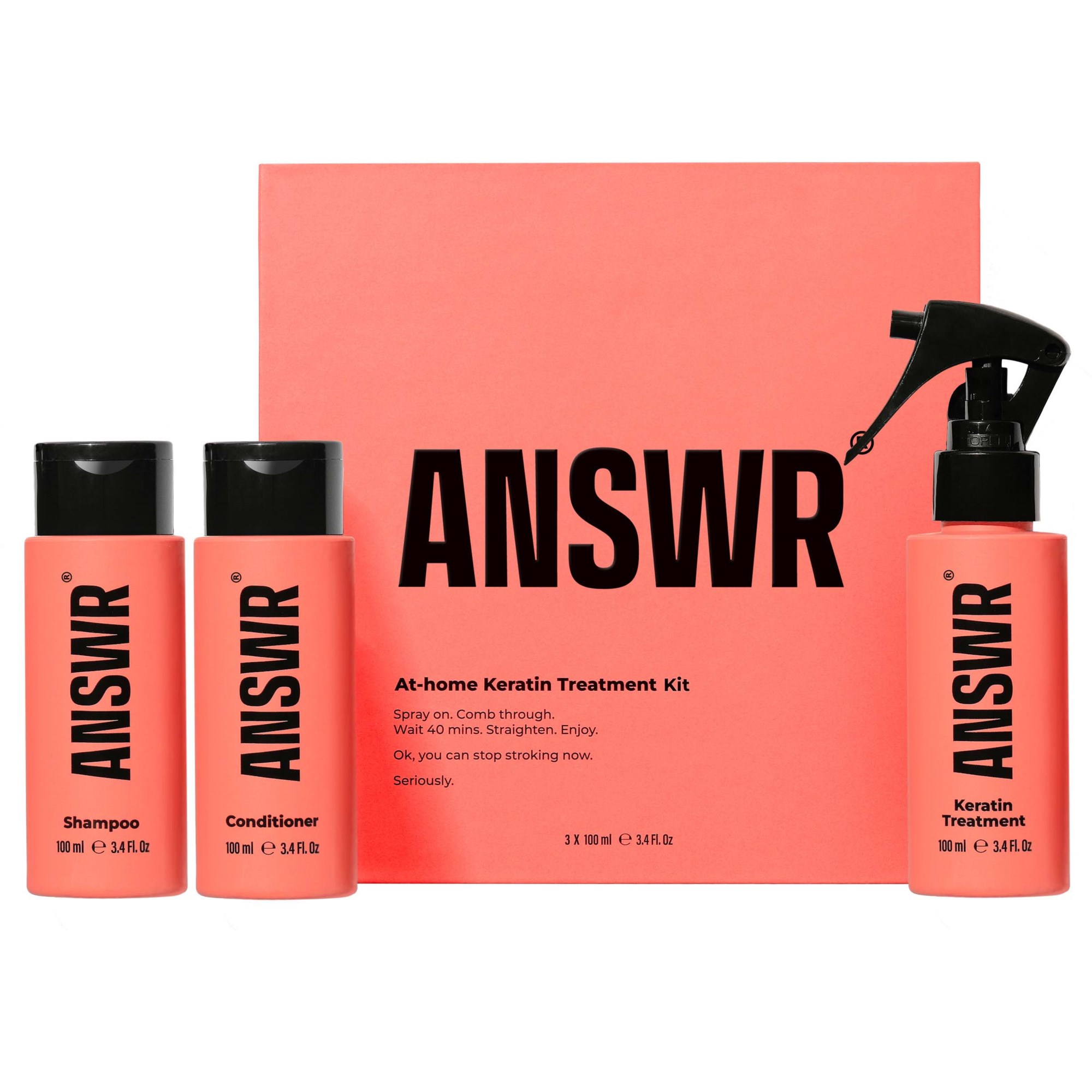 Läs mer om ANSWR At-Home Keratin Treatment Kit