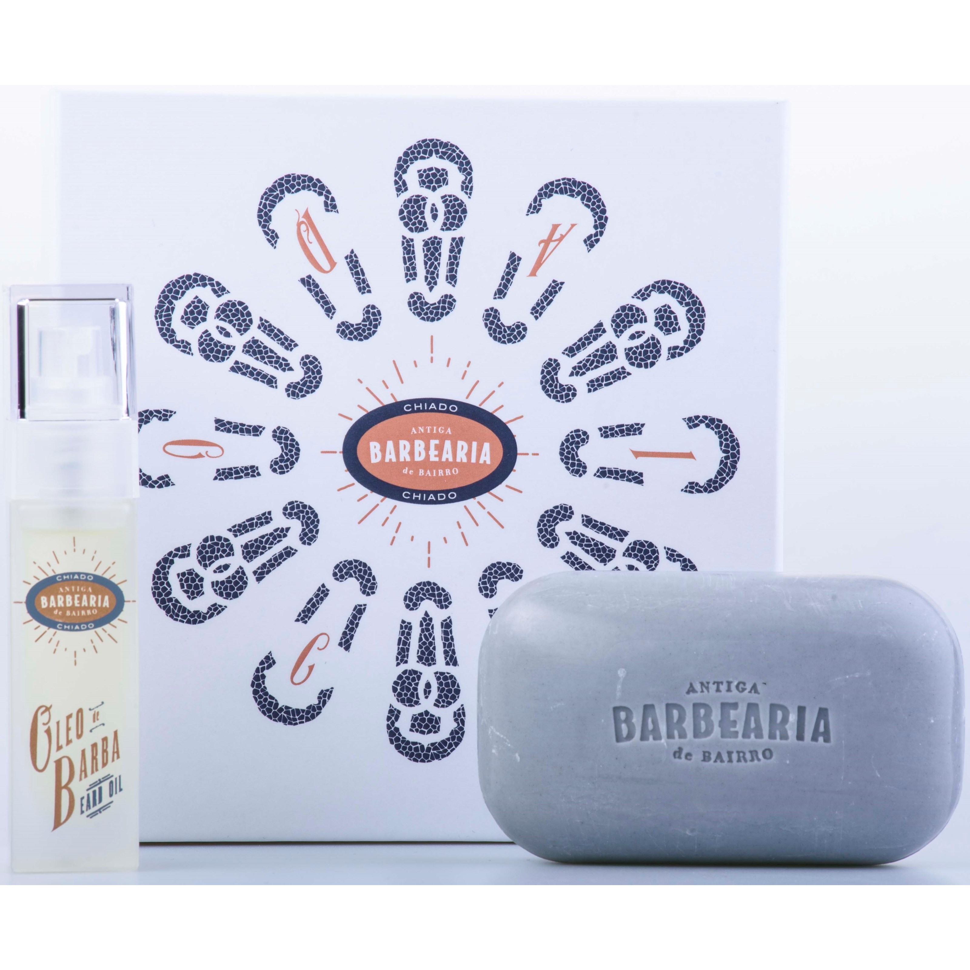 Antiga Barbearia de Bairro Gaveæske Beard Care Kit, Chiado