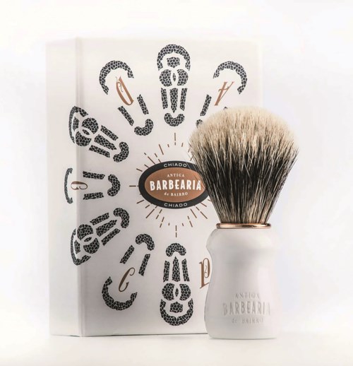 Antiga Barbearia de Bairro Chiado Silvertip Shaving Brush