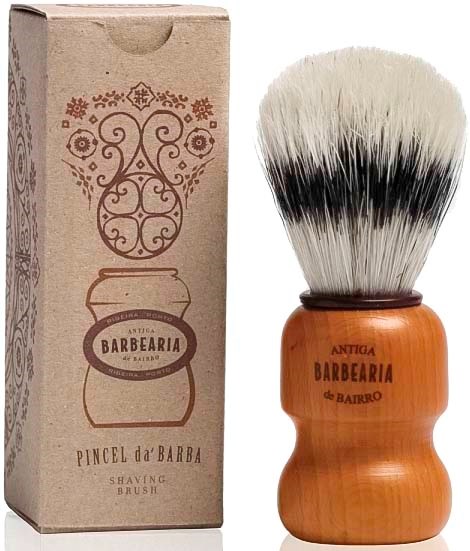 Antiga Barbearia de Bairro Ribeira do Porto Bristle Shaving Brush
