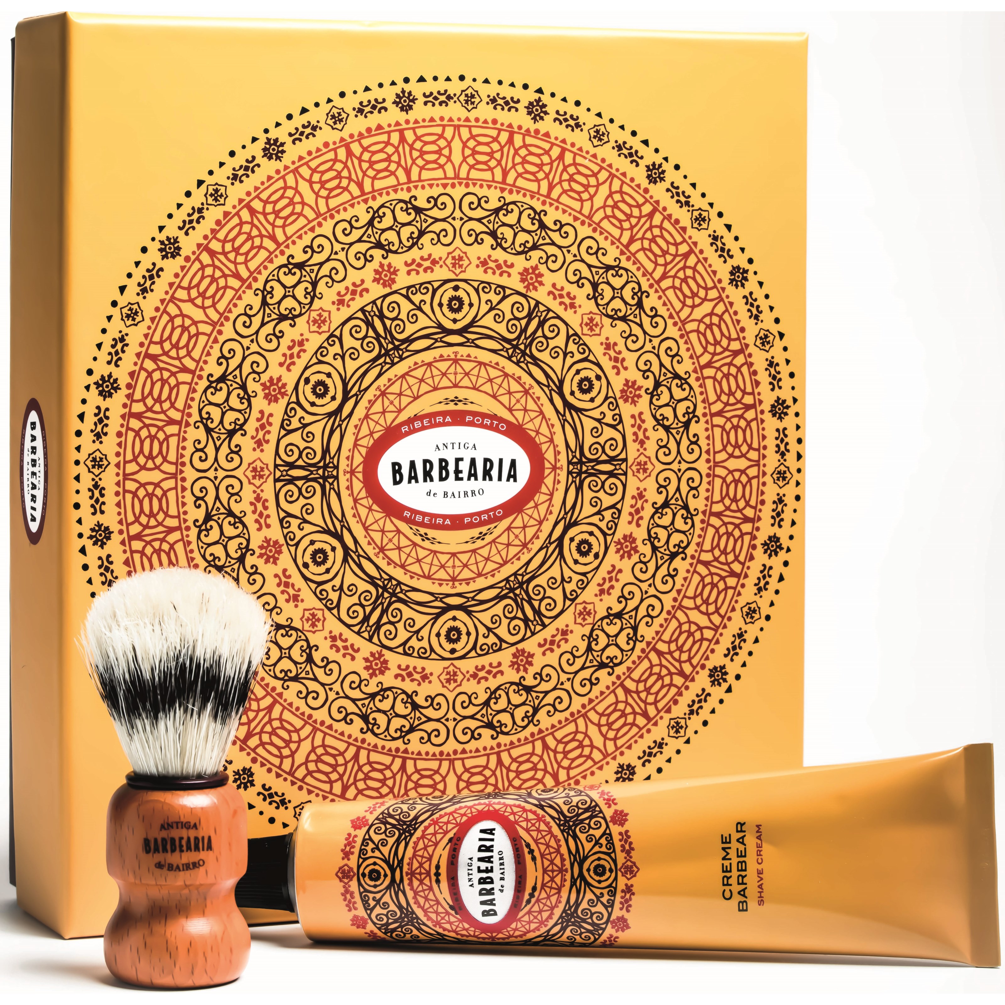 Läs mer om Antiga Barbearia de Bairro Ribeira do Porto Classic Gift Set 125 ml