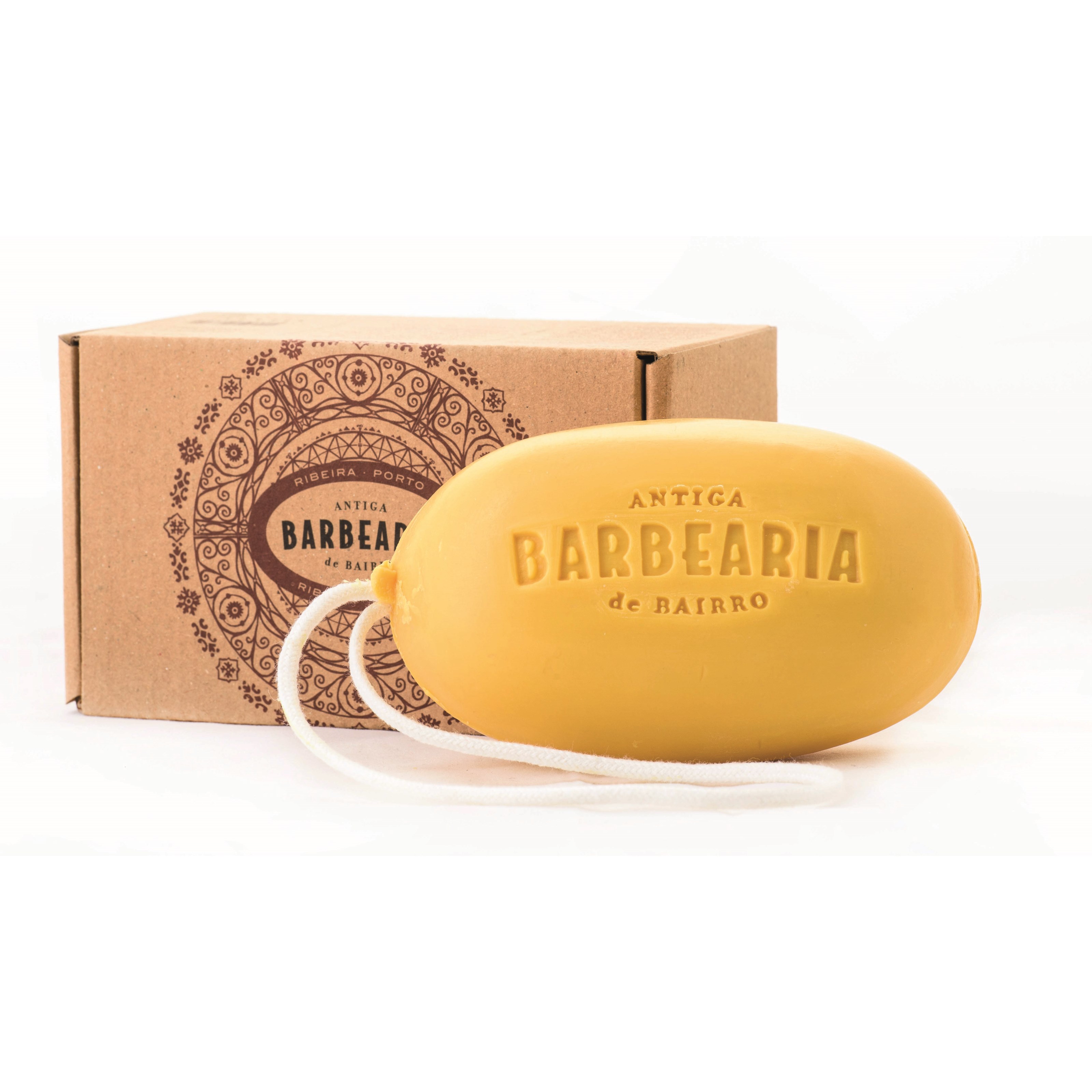 Antiga Barbearia de Bairro Ribeira do Porto Soap on a Rope 350 g billede