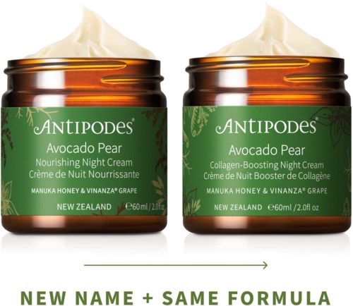 Antipodes Avocado Pear Collagen-Boosting Night Cream 60 ml